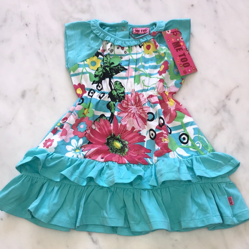 NWT Me Too dress size 12-18 m